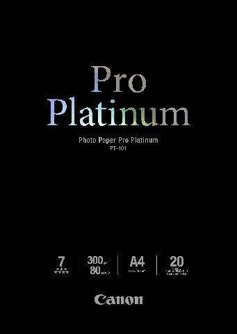 Produktbild Canon PT-101, Photo Paper Pro Platinum (300 g/m², A4, 20 x)