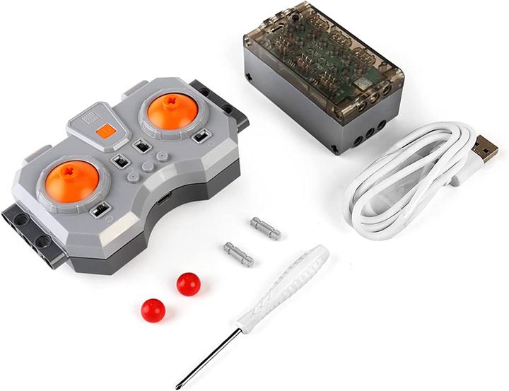 Actual product image Mould King 6.0 Receiver - Battery box with analogue remote control