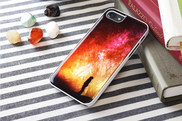 Actual product image Ikins case for Apple iPhone 8/7 starry night baltas (Apple iPhone 8)