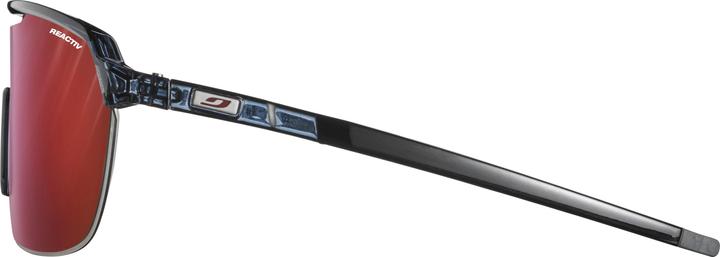 Image du produit Julbo Fréquence réactive 0-3 (Noir, Bleu transparent, Réactif S0-3 Haut contraste (VLT 15-87%))