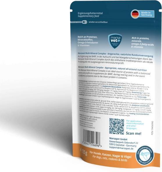Produktbild marsavet Hunde-Nahrungsergänzung Multi-Mineral Complex 125 g (1 Stk., 125 g)