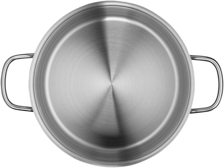 Produktbild WMF Kochtopf Fleischtopf Induktion 20cm Glasdeckel 2,5 Astoria Edelstahl 18/10 (20 cm, Kochtopf, Edelstahl)