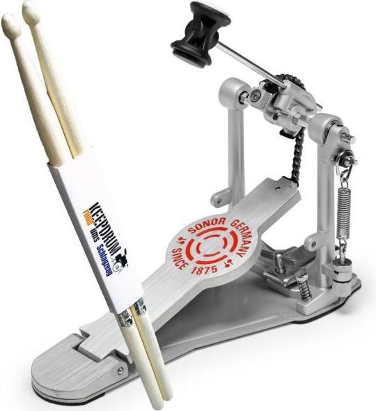Produktbild Sonor SP 2000 Bassdrum-Pedal mit Drumsticks (Instrumenten Fusspedal)