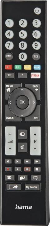 Image du produit Hama Télécommande universelle pour Grundig TVs, IR, apprentissage, touches lumineuses (Télécommande universelle, Infrarouge)