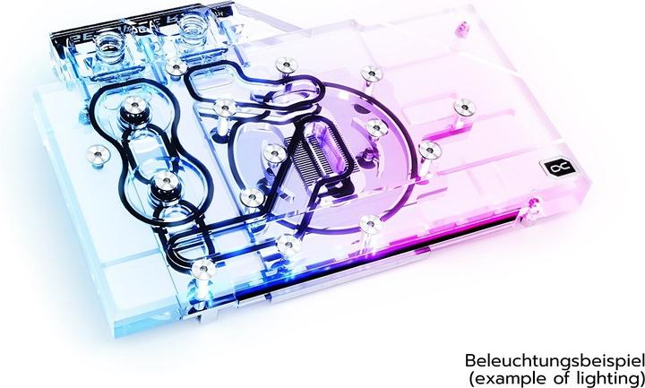 Produktbild Alphacool Eisblock Aurora GPX-N RTX 3070 Gaming Twin Edge mit Backplate - Acryl + Nickel