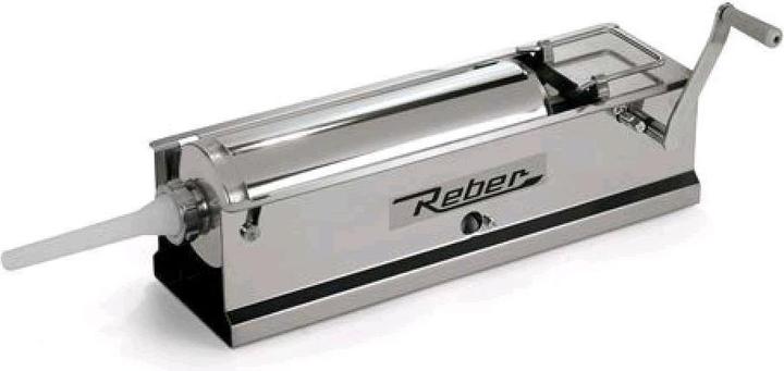 Reber N INOX Professioneller manueller Wurstfüller8 Kg