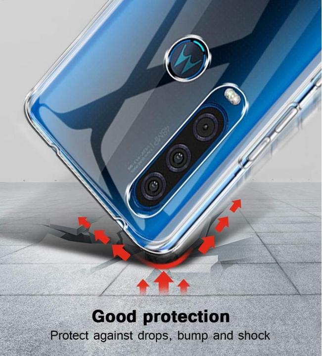 Immagine prodotto Screenguard Custodia Motorola One Action flessibile in TPU trasparente (Motorola One Action)