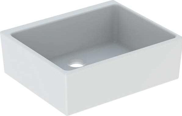 Actual product image Geberit Keramag dwelling sink without overflow 50cm, white (500 mm, 400 mm)