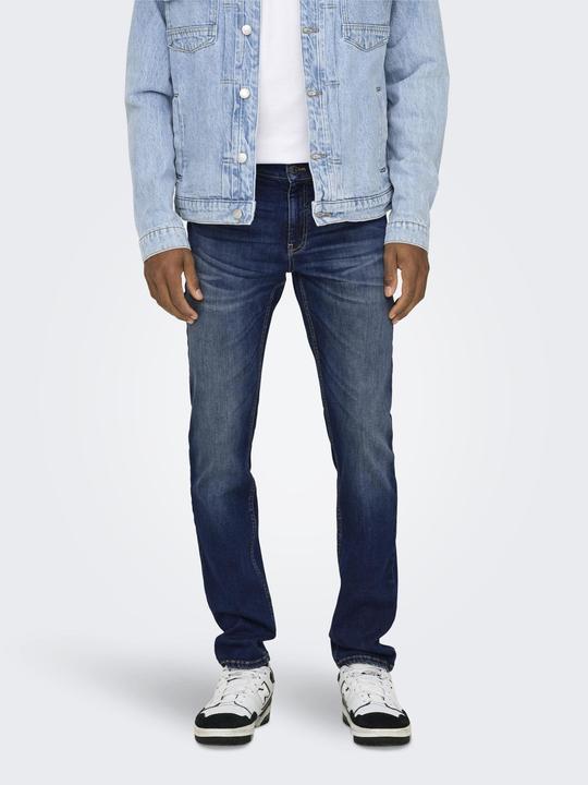 Only & Sons ONSLOOM Niedrige Taille Slim Fit Jeans Slim Fit Jeans (W30/L34)