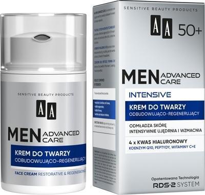 Actual product image Oceanic AA Men Advanced Care Intensive 50+ krem do twarzy odbudowująco-regenerujący 50ml