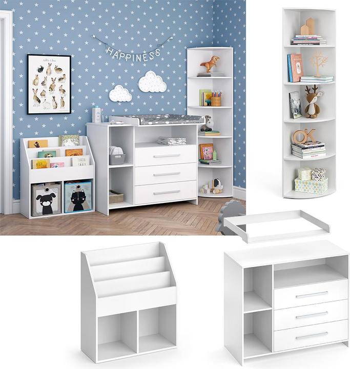 Produktbild Vicco Oskar (Wickelkommode, Kinderkleiderschrank)