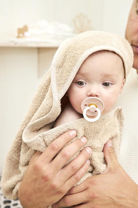 Image du produit Meyco Serviette à capuche basic en éponge sable