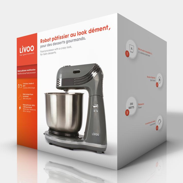 Productafbeelding Livoo Multifunctionele deegkneedmachine (250 W)
