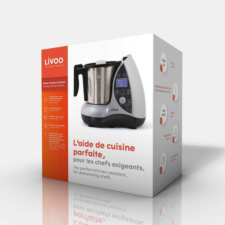 Productafbeelding Livoo Verwarmde keukenmachine (1500 W)