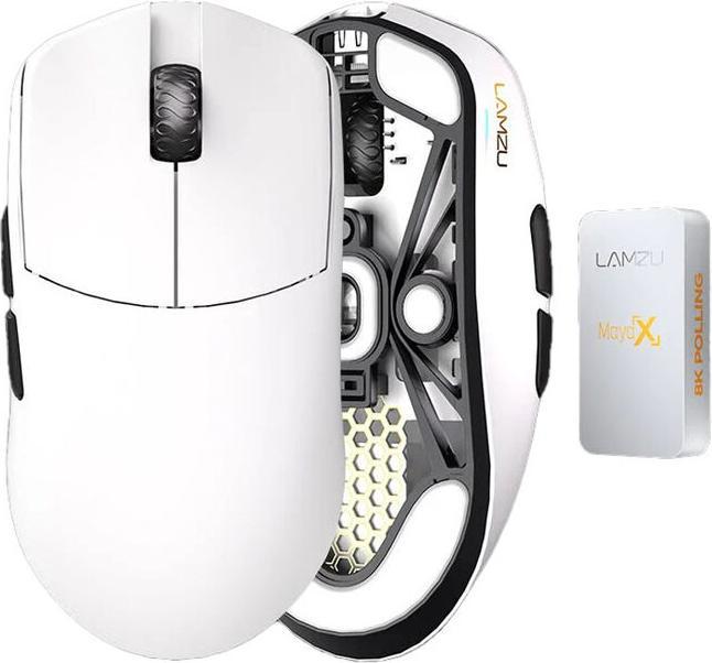 Immagine prodotto Lamzu Maya X Gaming Maus - Cloud White