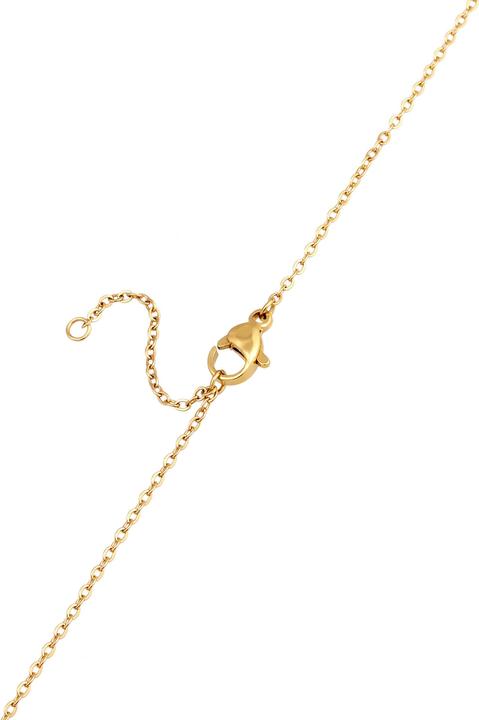 Image du produit Elli Collier perles de verre en laiton couleur or élégant pour les femmes (Laiton, 43 cm)