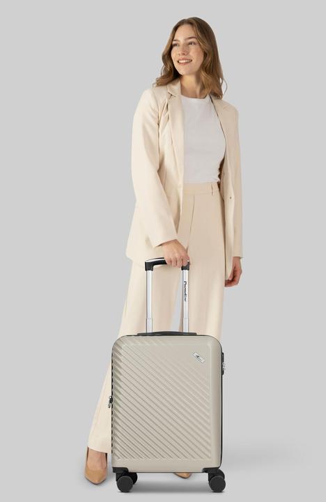 Immagine prodotto Check.In Paradise 2.0 4 Rollen Kabinentrolley S 58 cm mit Dehnfalte (47 l, Bagaglio a mano (fino a 50 litri))