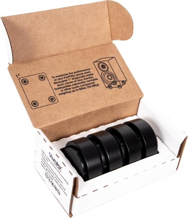 Produktbild Auralex ProPod Black (4-pack)