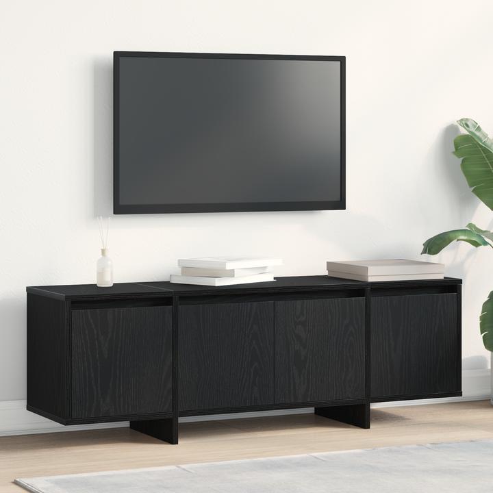 Actual product image VidaXL TV cabinet black oak 120x30x40.5 cm wood-based material (120 x 30 x 40.5 cm)