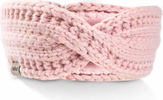 Fellhof Merino Stirnband hellrosa