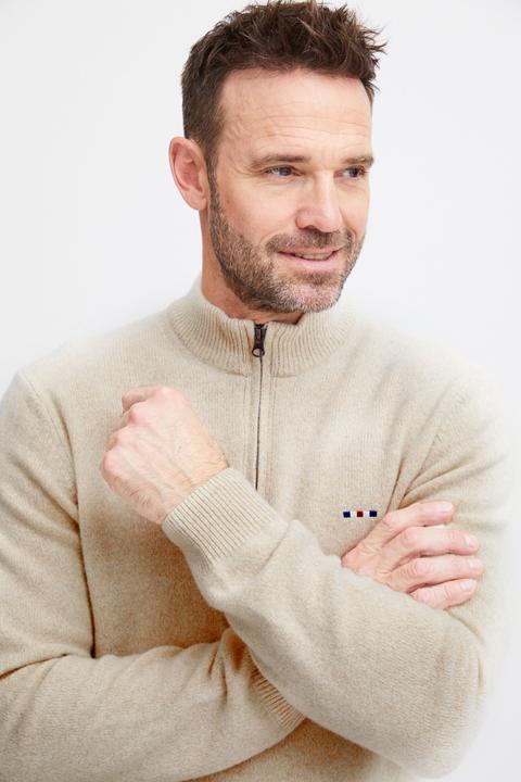 Immagine prodotto FQ1924 KyleFQ maglia con mezza zip in lana d'agnello - Maglione - 21900367 (XL)