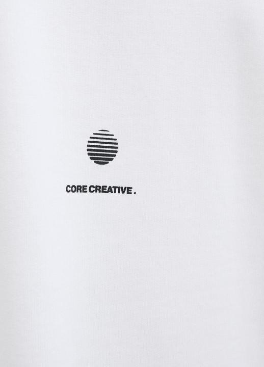 Actual product image Jack & Jones Jcoinfinity Print Back Sweat Ss (S)