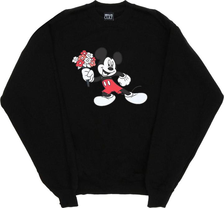 Disney Mickey Mouse Flower Sweatshirt (S)
