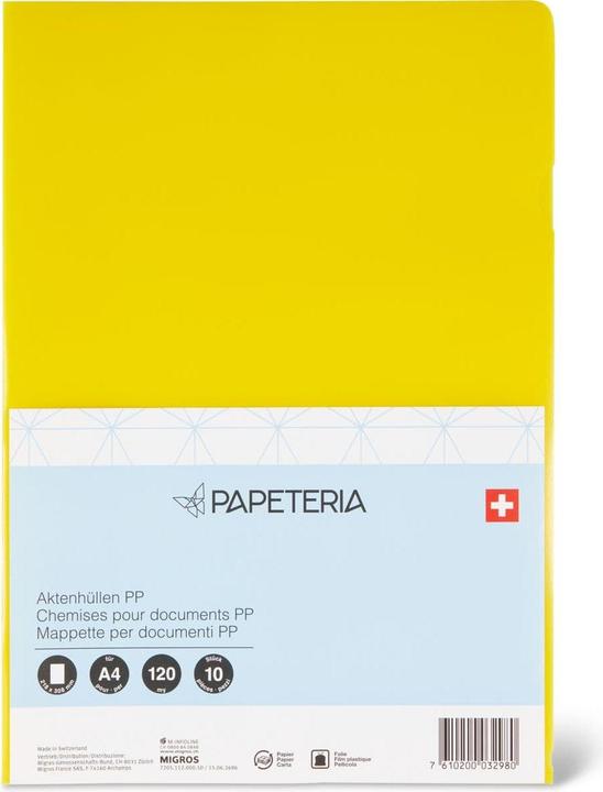 Produktbild Papeteria Aktenhüllen (A4, 10 x)