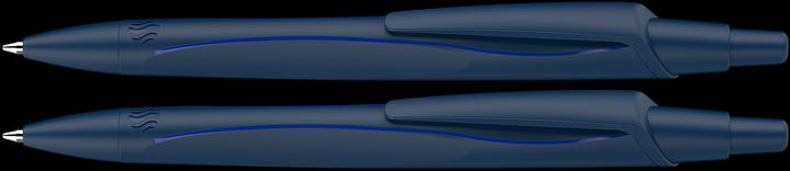 Produktbild Schneider Kugelschreiber Reco Druckmechanik M blau VE=2 Stück Blister (Blau, 2 x)