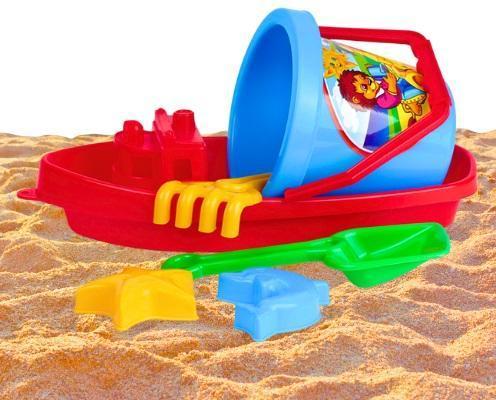 Actual product image Technok Set of 6 Sand Toys 2889