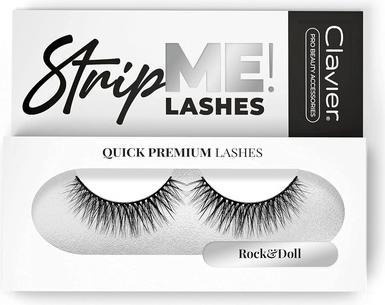 Clavier Quick Premium Lashes Eyelashes On Rock&Doll 804 (Künstliche Wimpern)