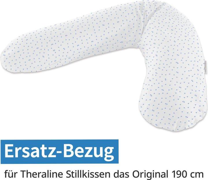 Produktbild Theraline Stillkissen Ersatzbezug für Stillkissen Das Original 190 cm - Blümlein