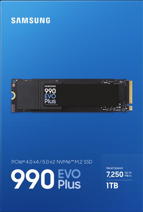 Immagine prodotto Samsung 990 EVO Plus (1000 GB, M.2 2280)