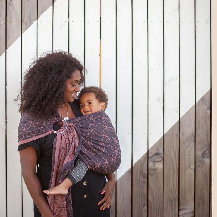 Produktbild Hoppediz Babytragetuch Ring-Sling kbA-Qualität (2 m)