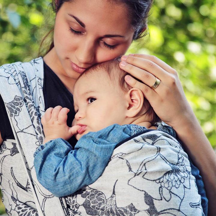 Immagine prodotto Hoppediz Imbragatura per bambino intrecciata (4.60 m)