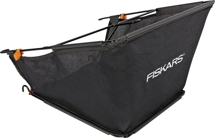 Fiskars Sac de ramassage StaySharp (Tondeuse à gazon, Bac de ramassage + sac de ramassage)