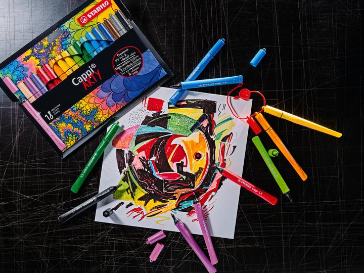 Immagine prodotto STABILO Cappi (Multicolore, 12 x)