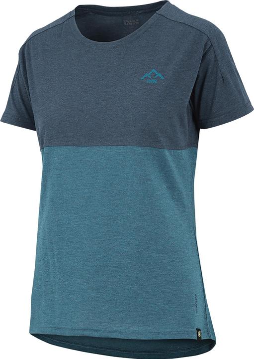 iXS Damen FlowTech Tee Mountain storm-marine 36 (36)