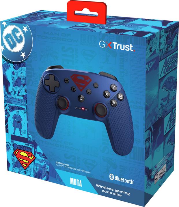 Actual product image Trust Gxt542sm Muta Controller Superman (Android, iOS, Switch, PC, Switch 2, Switch OLED)