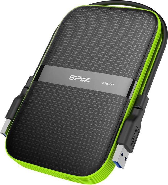 Actual product image Silicon Power Armor A60 1TB USB 3.0 2.5 SP010TBPHDA60S (1 TB)