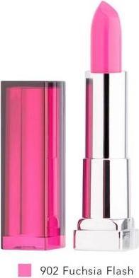 Actual product image Maybelline New York Maybelline Color Sensational 902 Fuchsia Flash Pink Lipstick 3.5g (Fuchsia Flash Pink)