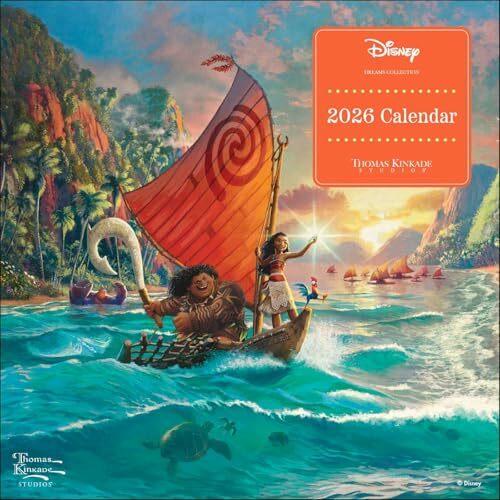 Produktbild Disney Dreams Collection by Thomas Kinkade Studios 2026 Mini Wall Calendar (Englisch)