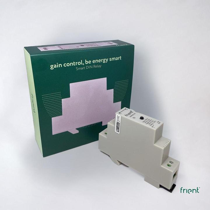 Actual product image Frient Smart DIN Relay 16 A (Zigbee)