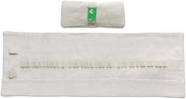 Produktbild No Name Etui Baumwolle natur zusammenrollbar mit 37 Einstecklaschen