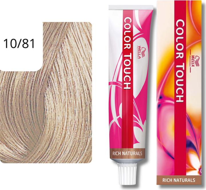 Produktbild Wella Color Touch Rich Naturals (10/81 hell-lichtblond perl-asch)