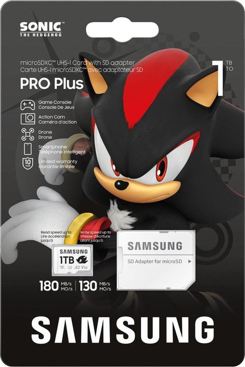 Image du produit Samsung MB-MD1T0S (1000 Go, microSDXC, U3, UHS-I)