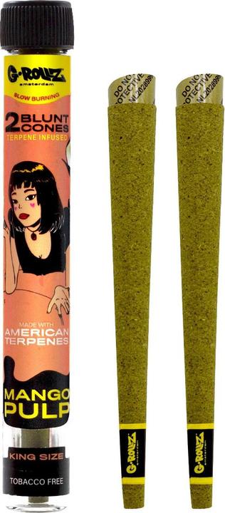 G-Rollz Terpène Infused Blunt Mango Pulp 2pcs