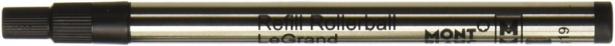 Actual product image Montblanc Mine roller cartridge M black, Mystery Black (Refill, Black)