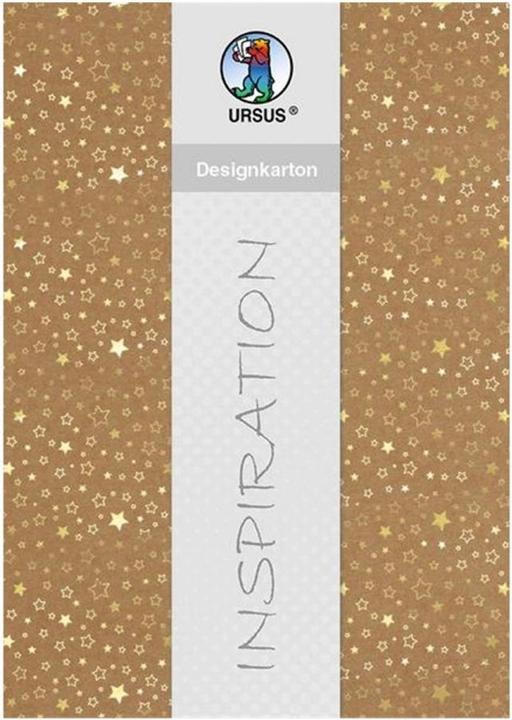 Produktbild Ursus Designkarton Weihnachten Sterne A4, 250 g/m², 25 Blatt (250 g/m², 1 x)