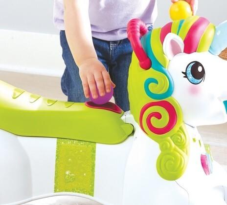 Actual product image Tega Baby 3-in-1 Lauflernwagen und Rutschauto - Einhorn
